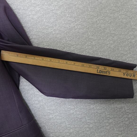 Ted Baker No Ordinary Joe London Purple Suit Jacket 40S & 34S Pants Set - Picture 5 of 16